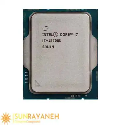 پردازنده اینتل مدل Intel Core i7 12700K TRY
